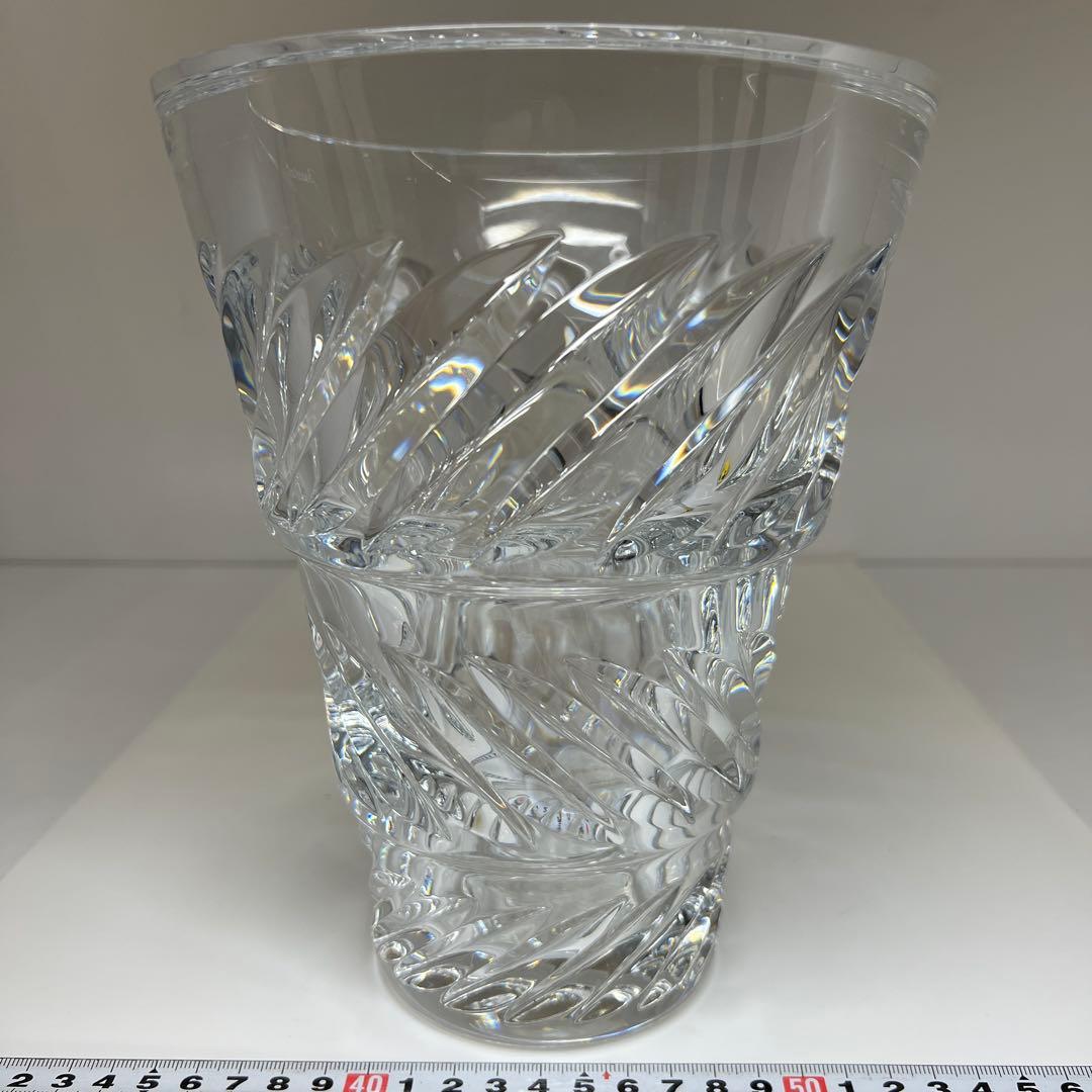 バカラ　トスカーナ　花瓶　共箱　高さ22.1㎝　東な7-0617⭐︎1F