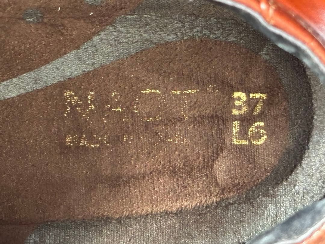 ヒ*ん様 NAOT ナオト KEDMA レースアップ ソフトチェスナット 37