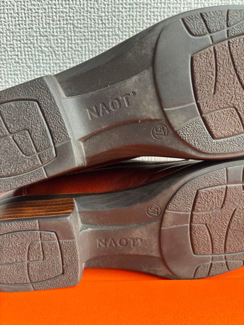 ヒ*ん様 NAOT ナオト KEDMA レースアップ ソフトチェスナット 37