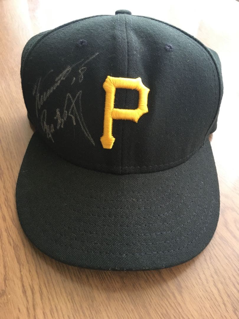 【レア】桑田真澄サイン入り帽子　パイレーツ　キャップ