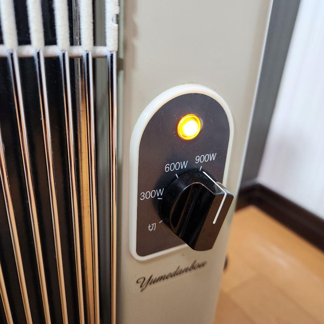 【最安値】夢暖房 YUME900-R18 電気ヒーター 900W