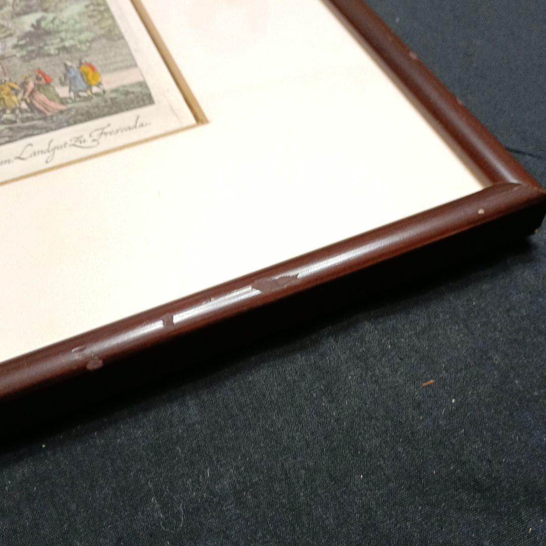 お値下げ　古典版画　1685年　FALDA 「Villa Frescada」