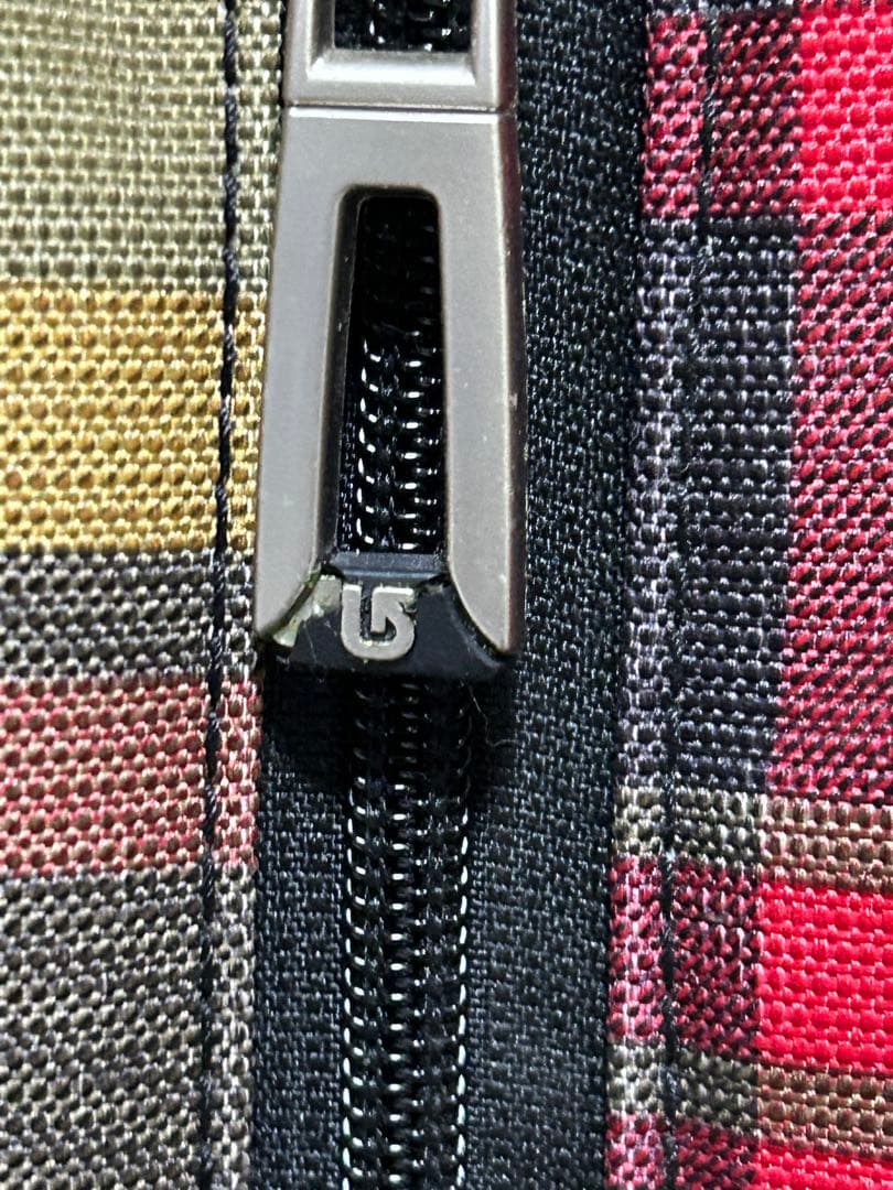 BURTON バートン キャリーバッグ チェック柄 マルチカラー 静音 デザイン