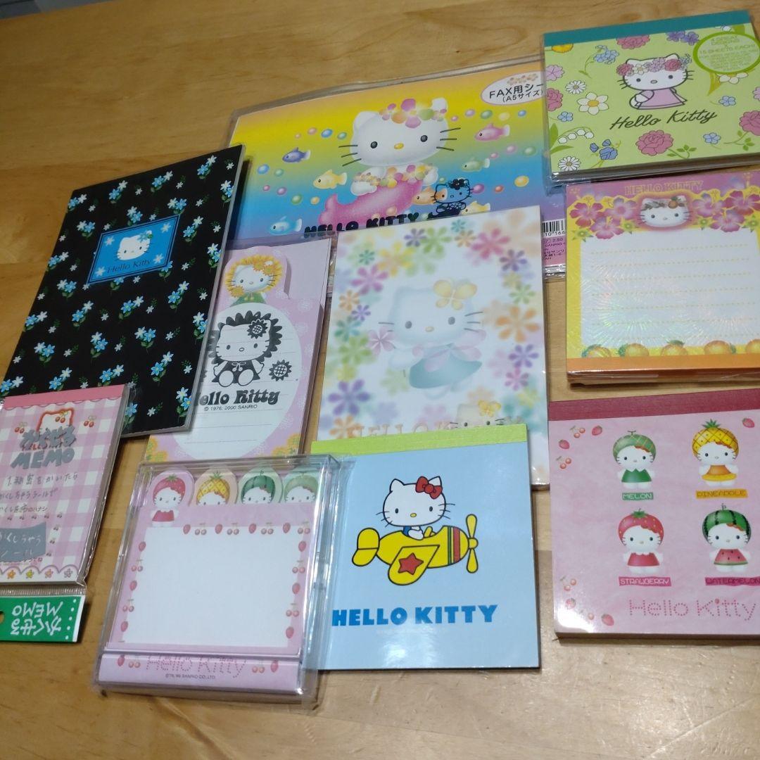 ハローキティ メモ帳セット レトロ