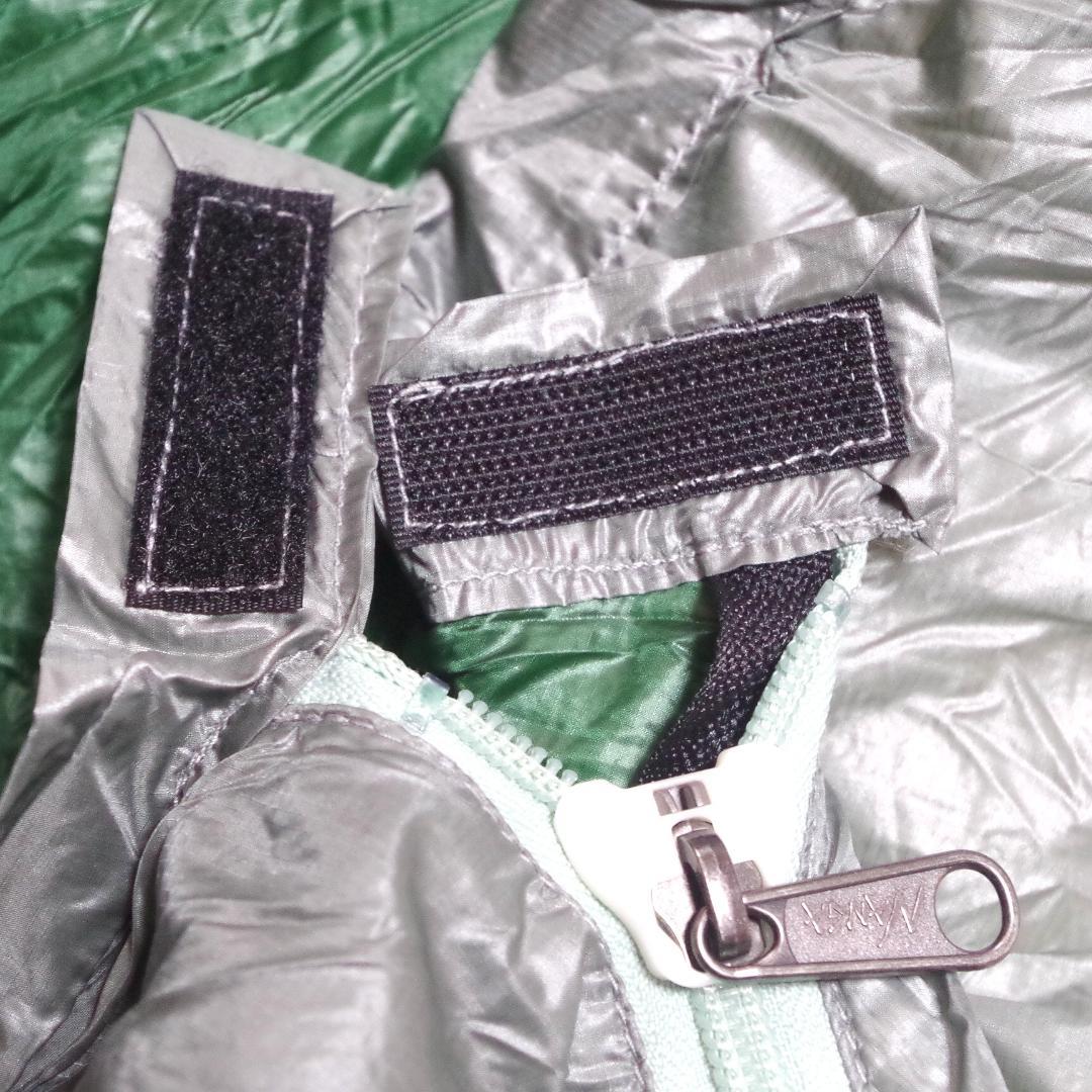 ランドネ×ナンガ！高品質650FP ダウンシュラフ 350 収納袋付き！日本製！