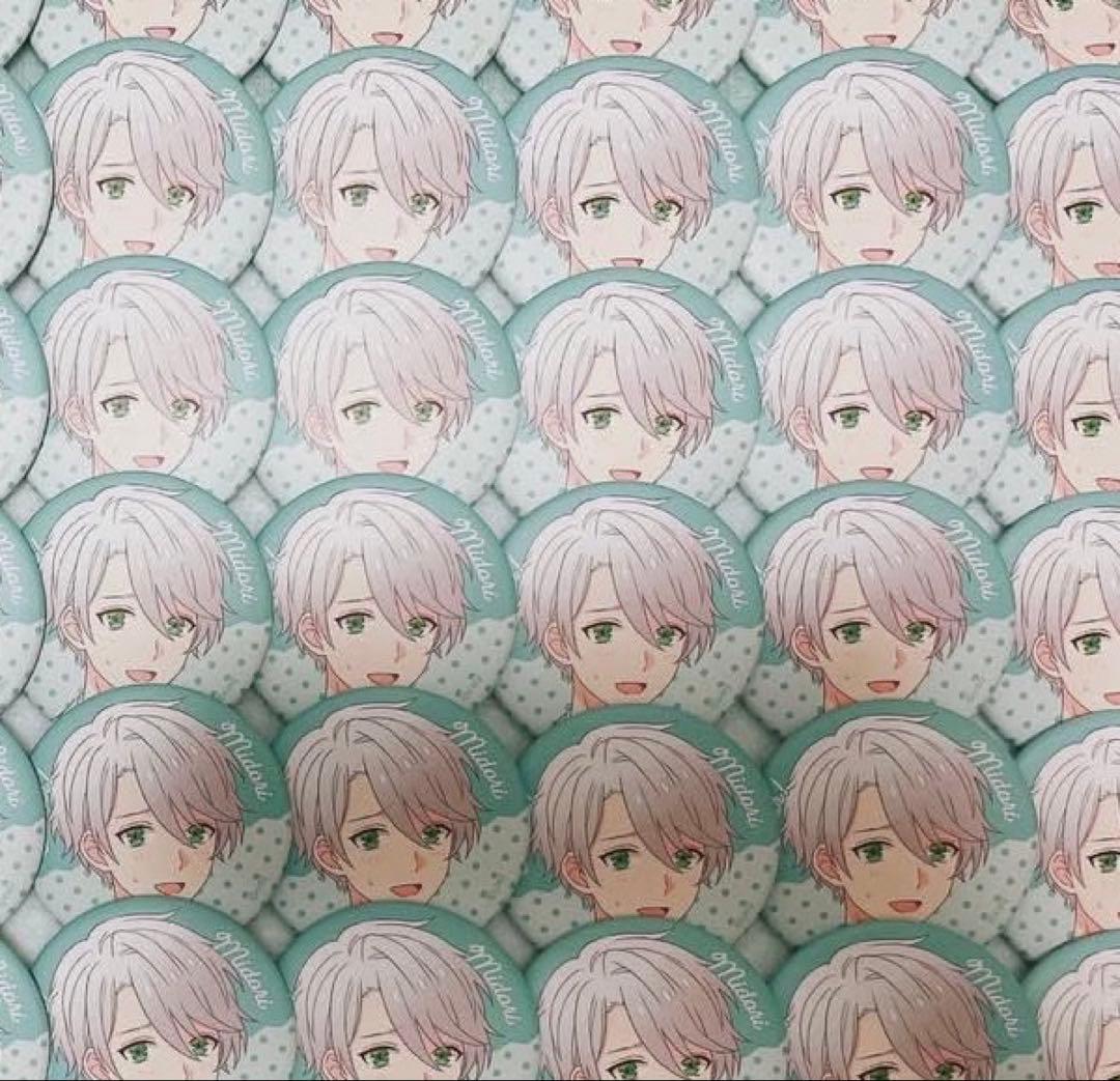 オンエア！　雛瀬碧鳥　缶バッジ　5周年缶バッジ