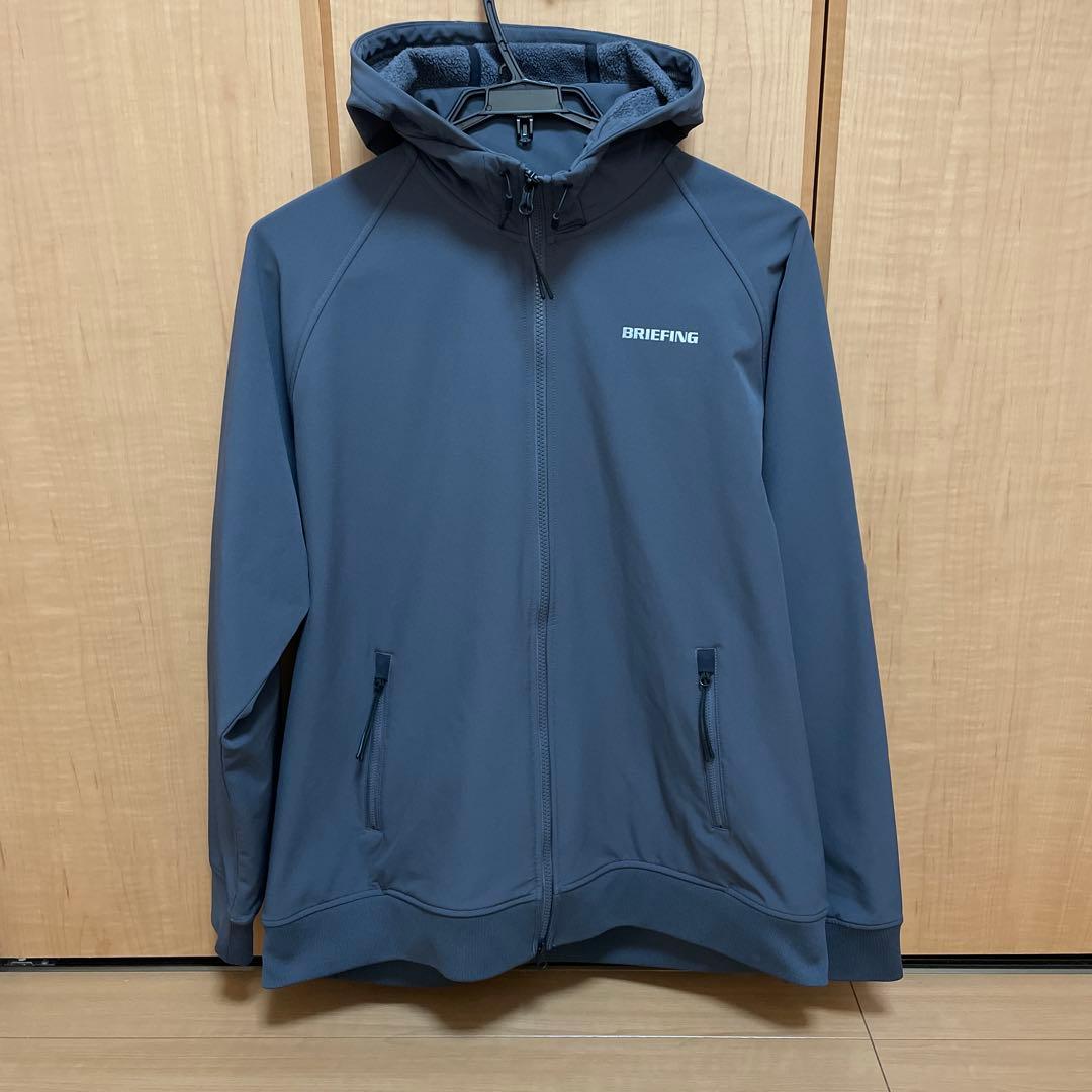 美品　2025 ブリーフィング　ゴルフ　ジップパーカー裏起毛　完売品　XL