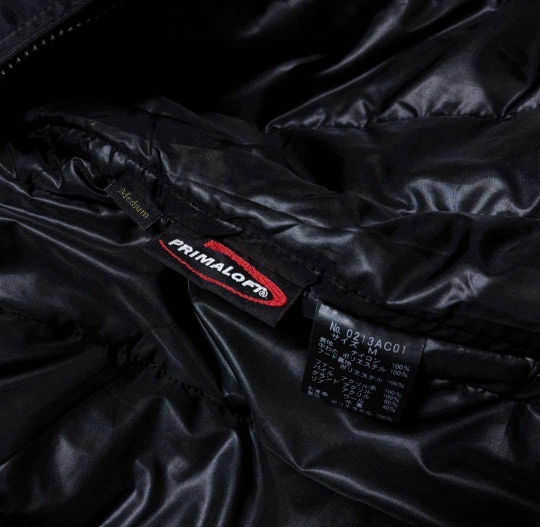 【美品】ヒステリックグラマー　モッズコート　メンズM　ブラック　総柄　ヒスガール