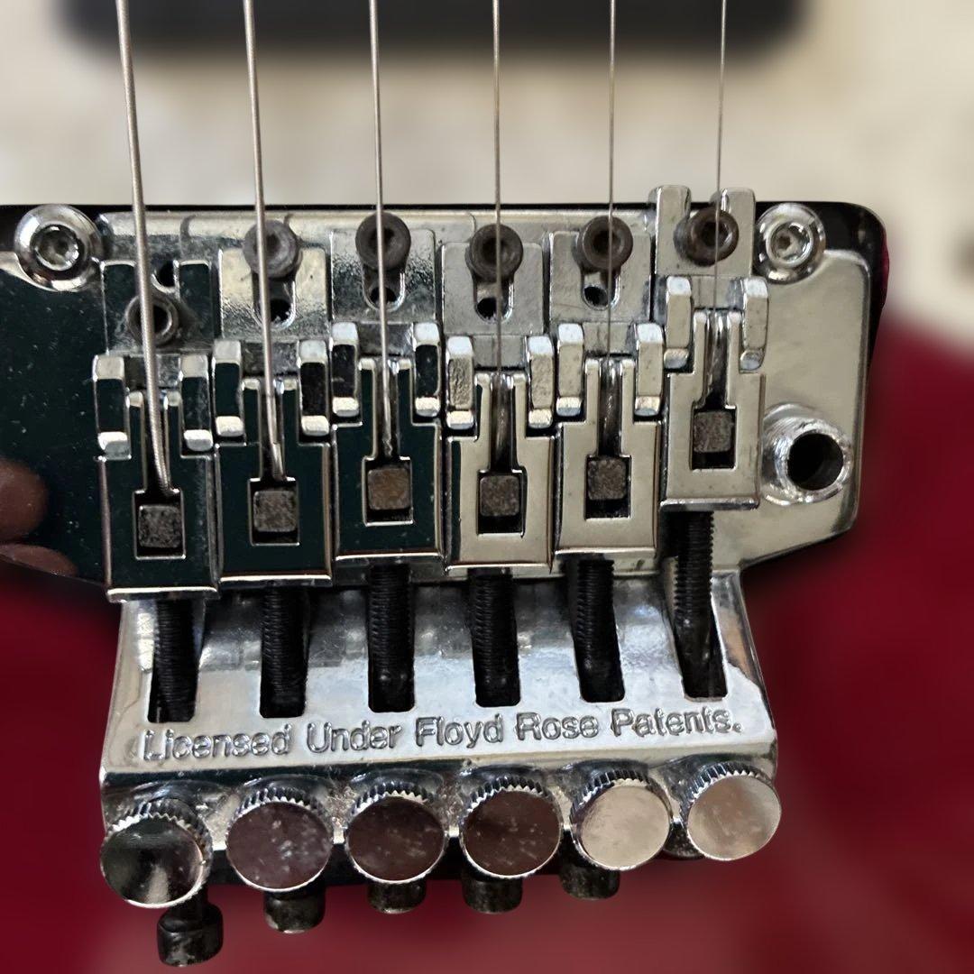 エレキギター ワインレッド ハムバッカー