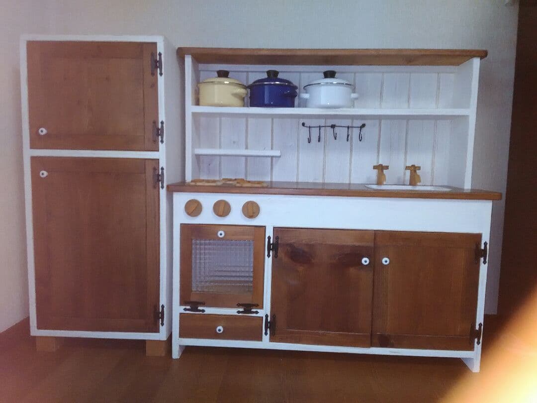 おままごとキッチン&冷蔵庫　プレゼントに最適！