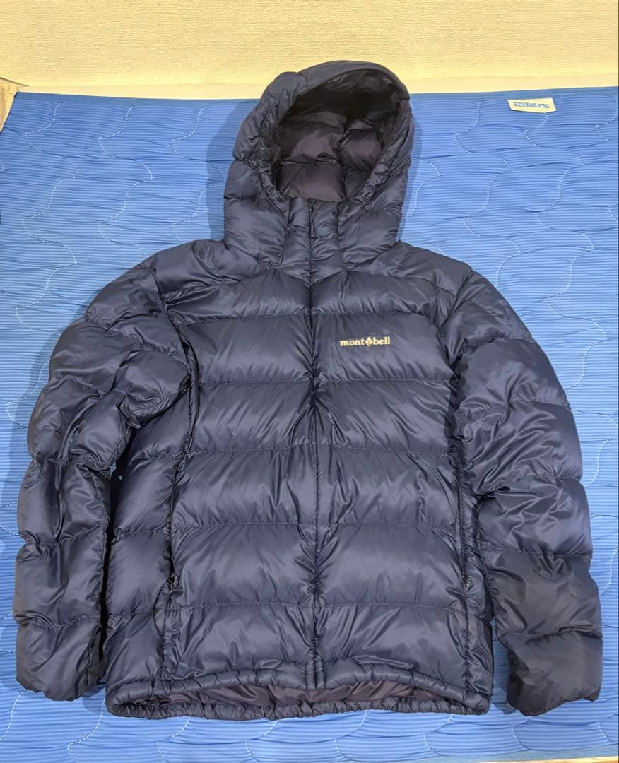 mont-bell ライトアルパインダウンパーカー 完売品 青