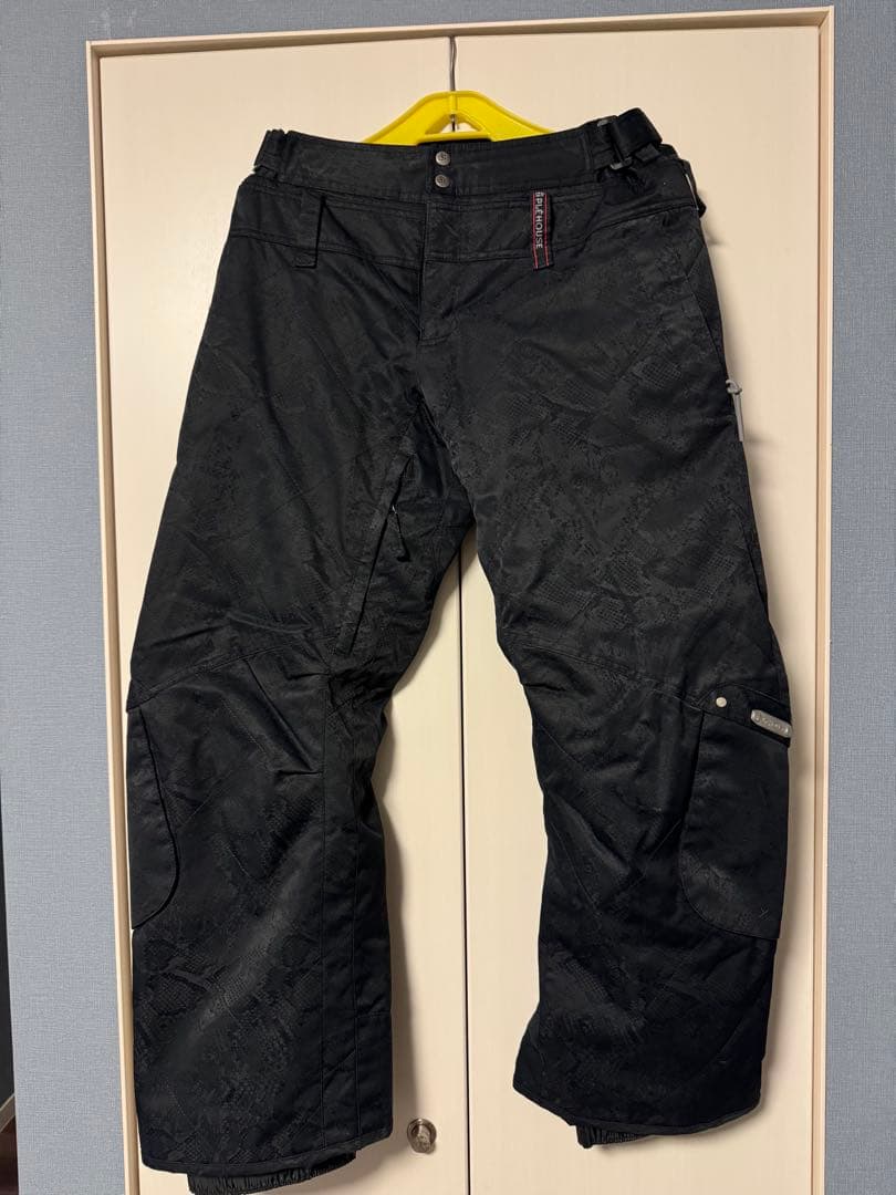 【美品】フェニックスPLEHOUSEスキーウェア上下セット(ブラック)