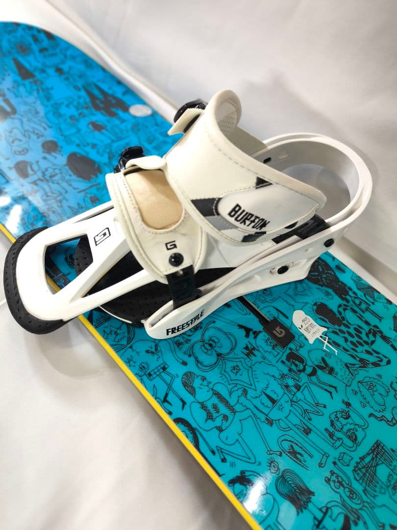 Burtonスノーボード 155cm 2014年モデル　バインディング付き