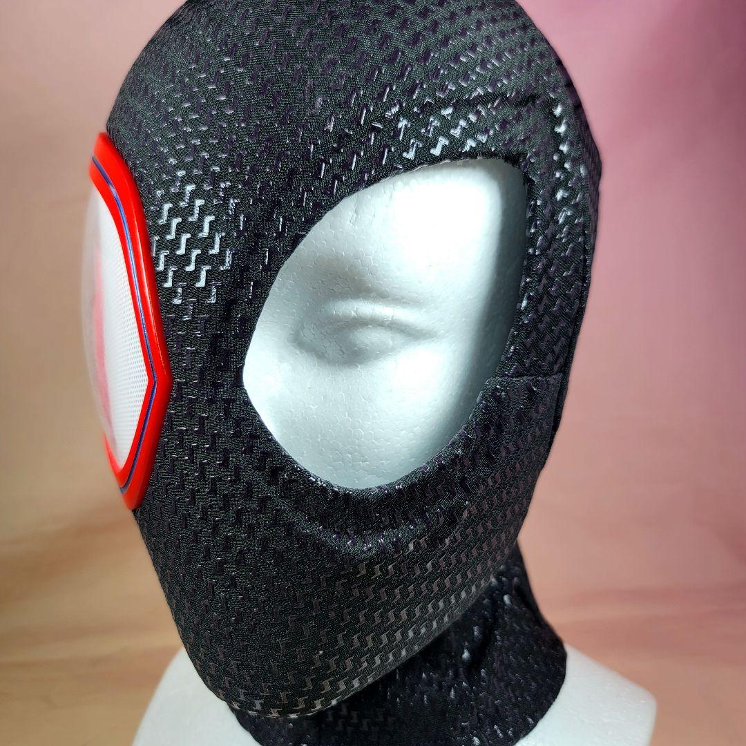 【スパイダーバース】新品 マイルズ モラレス スパイダーマン マスクコスプレ