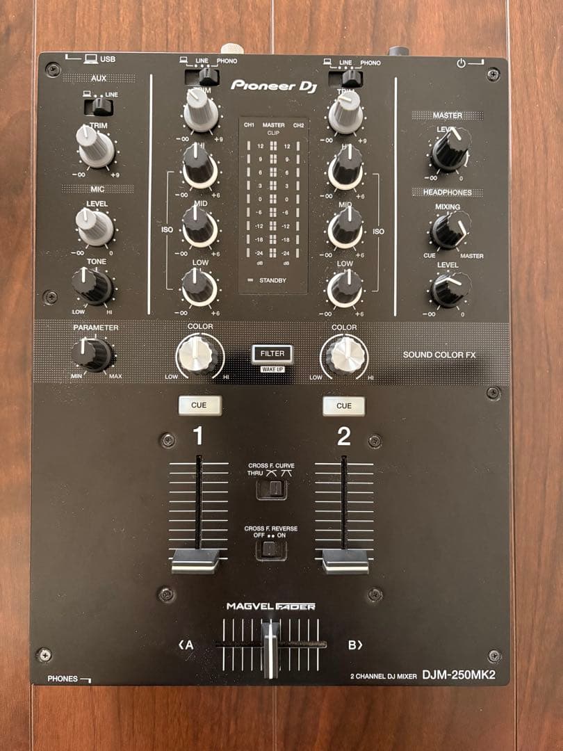 Pioneer DJ DJM-250MK2 2チャンネルミキサー