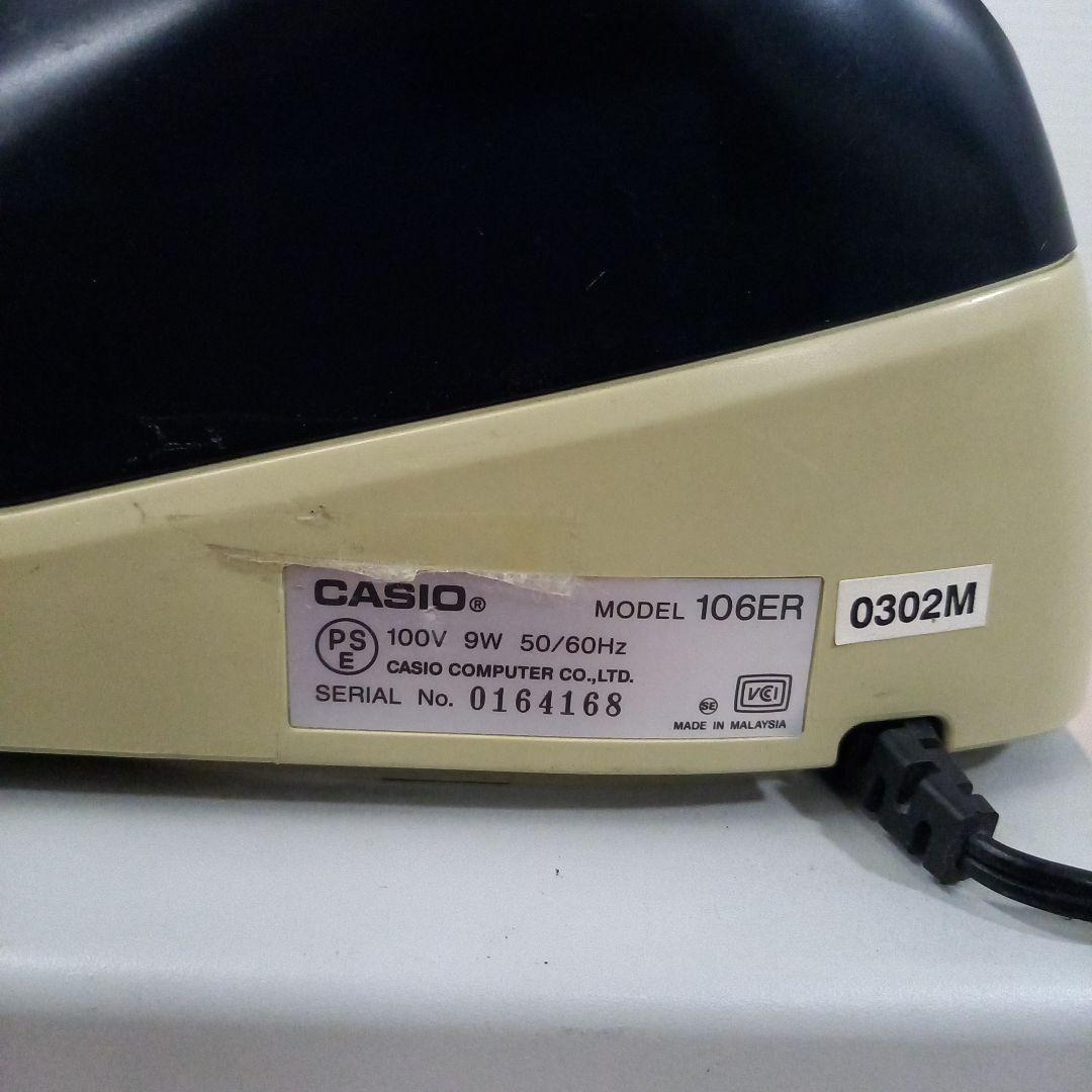 CASIO レジスター 106ER カシオ レシート印字未確認