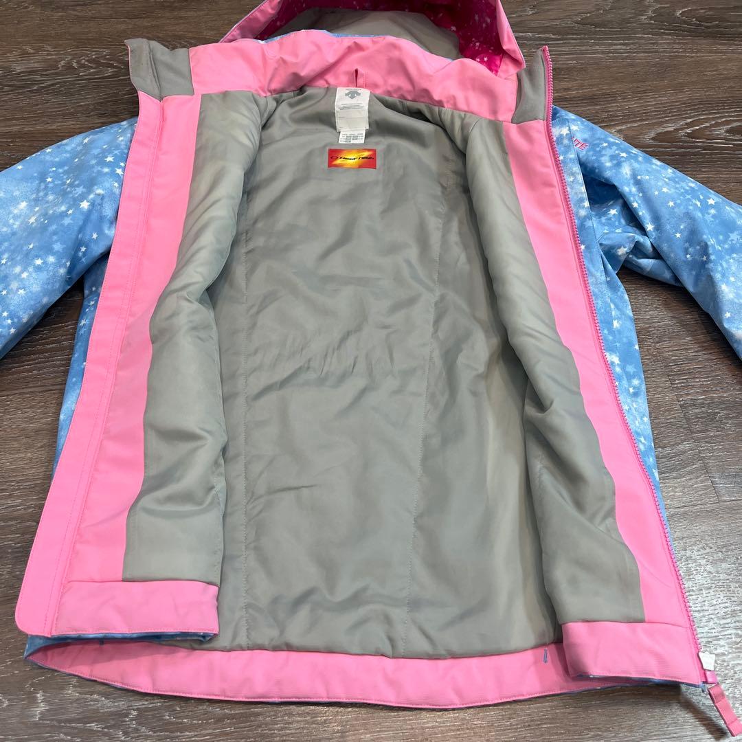 DESCENTE デサント　美品　　セットアップ　上下　スキーウェア　女の子