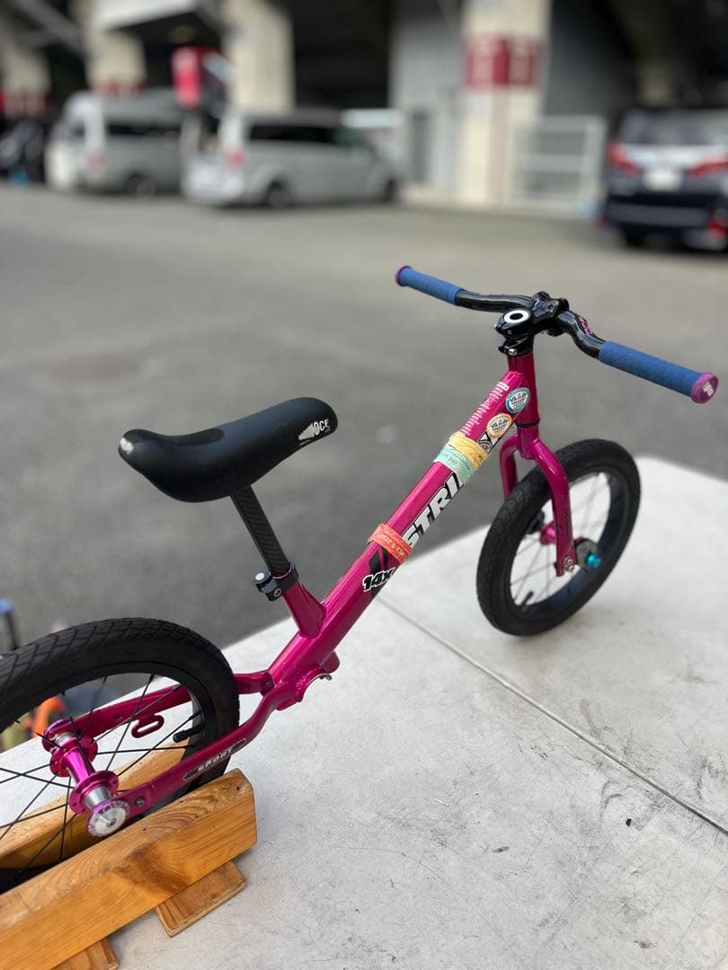 む*う様 バランスバイク 14x カスタム　マッハビットFRY