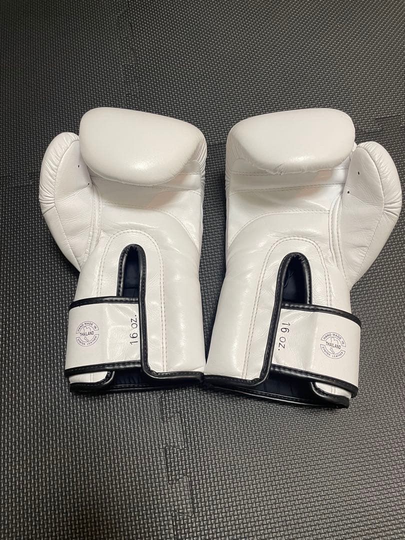 Fairtex 16oz ボクシンググローブ ホワイト