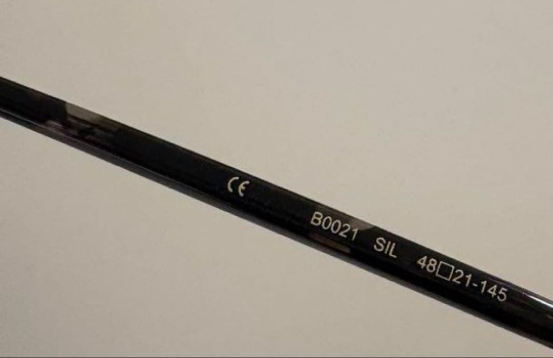 【稀少】BLANC パープルレンズ ラウンドサングラス