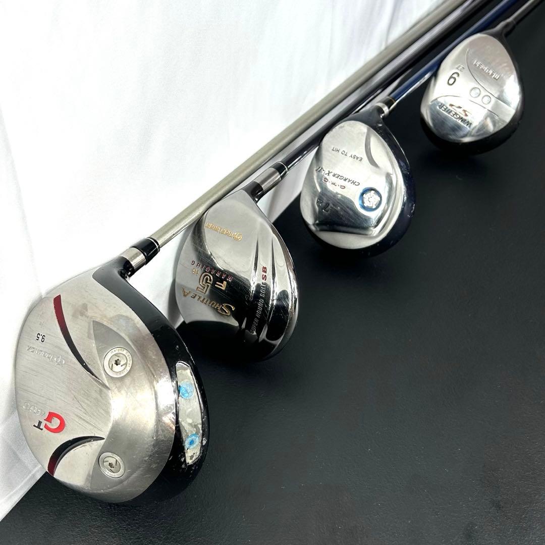 本格派 メンズゴルフクラブ 15本 フルセット フルセット トラサルディ バック