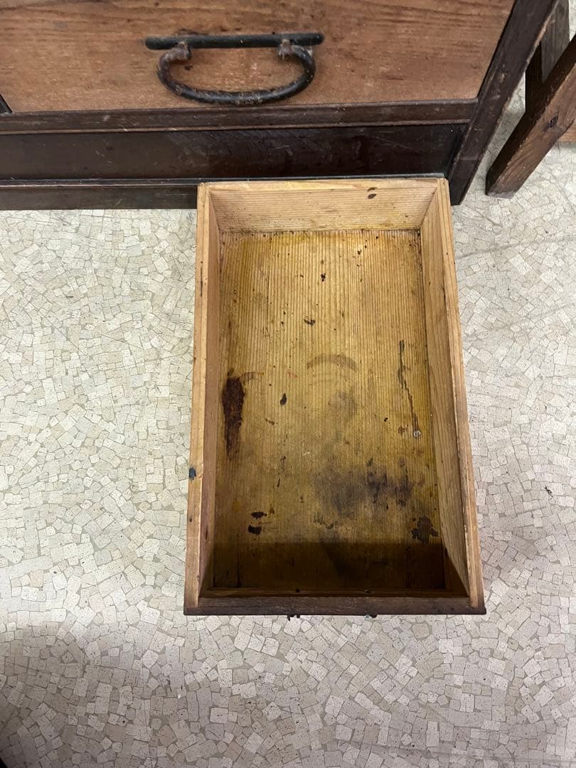 昭和　レトロ　食器棚　古家具　古道具　古民家　ヴィンテージ 木製　インテリア