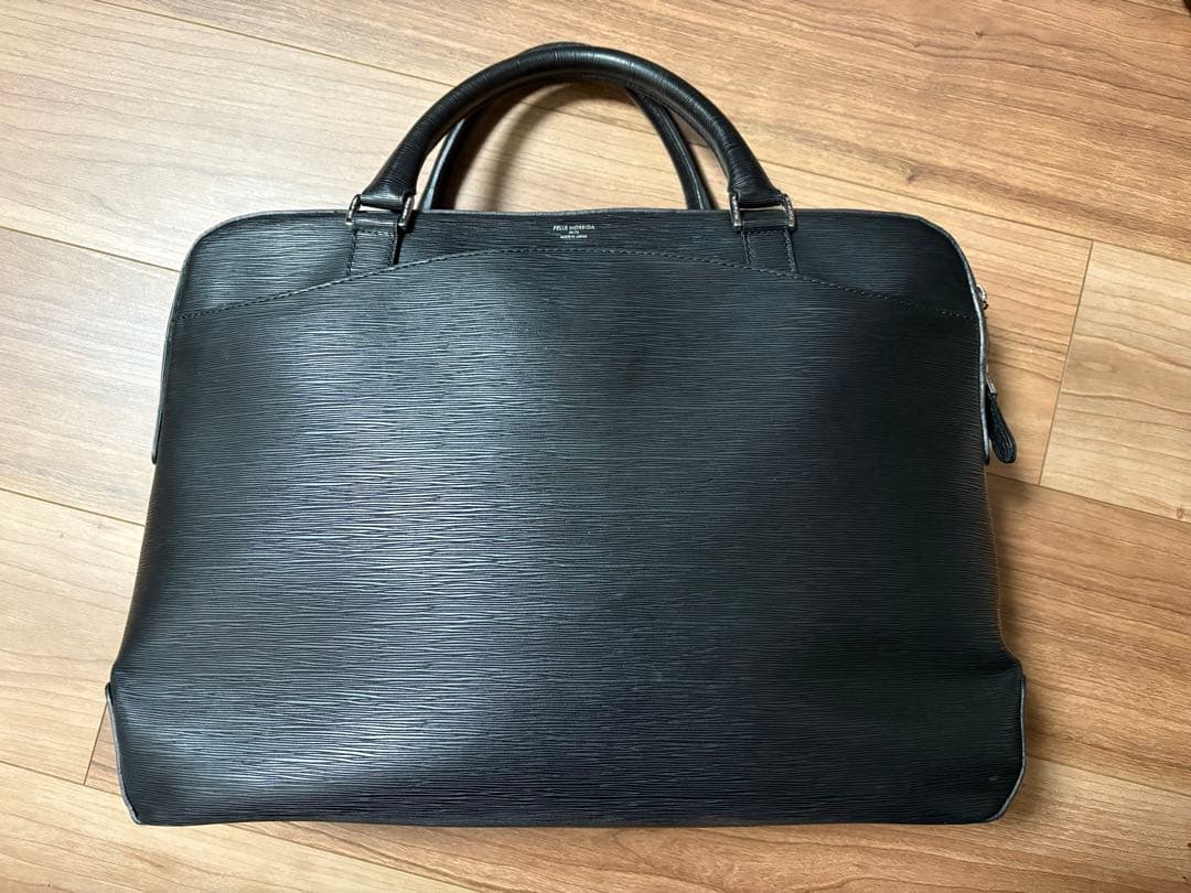 【中古】PELLE MORBIDA ブリーフバッグ(2室タイプ)