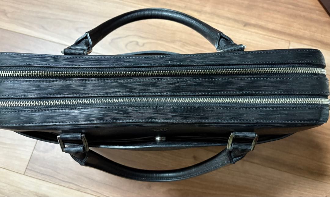 【中古】PELLE MORBIDA ブリーフバッグ(2室タイプ)