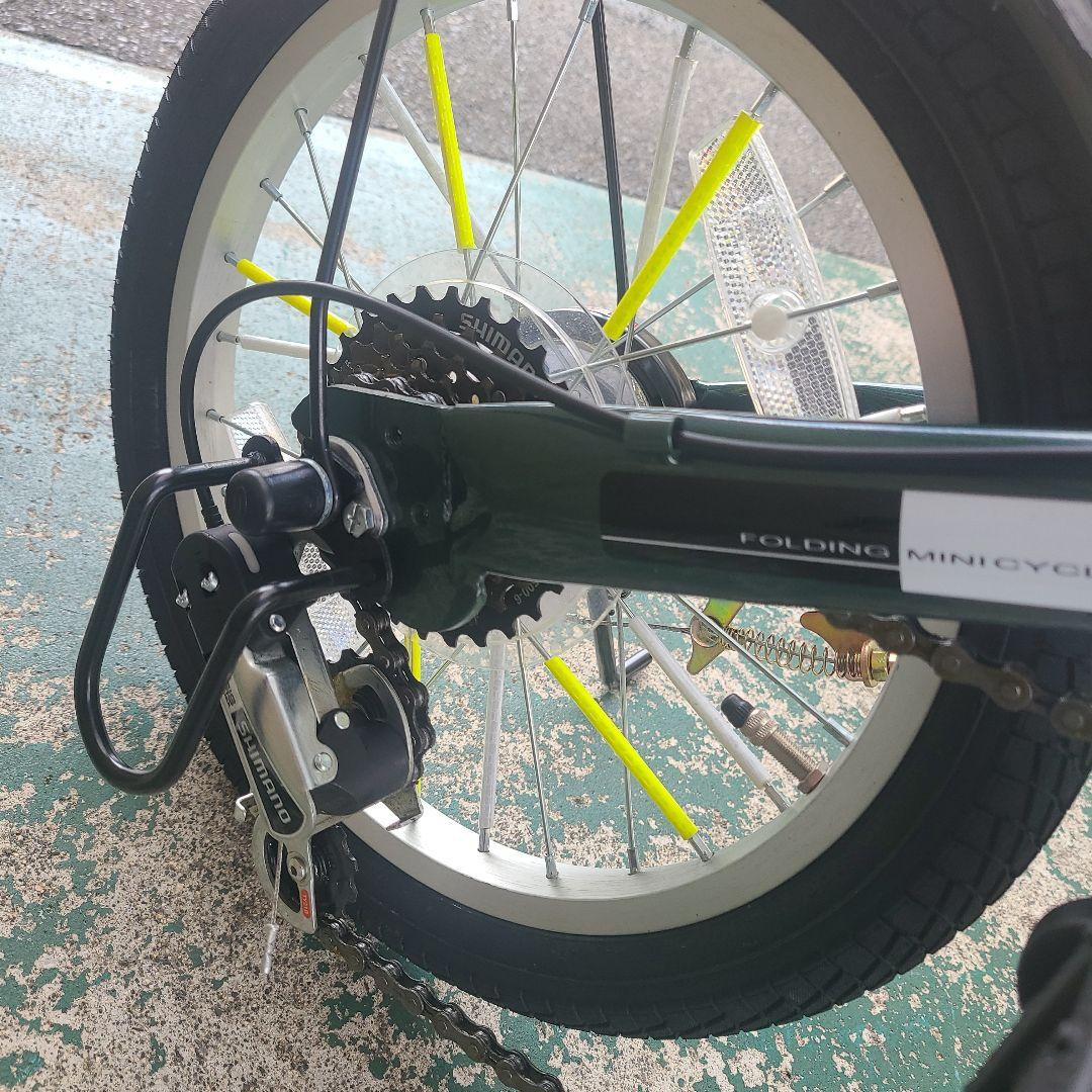 折り畳み自転車　マイパラス　16インチ　シマノ製6段