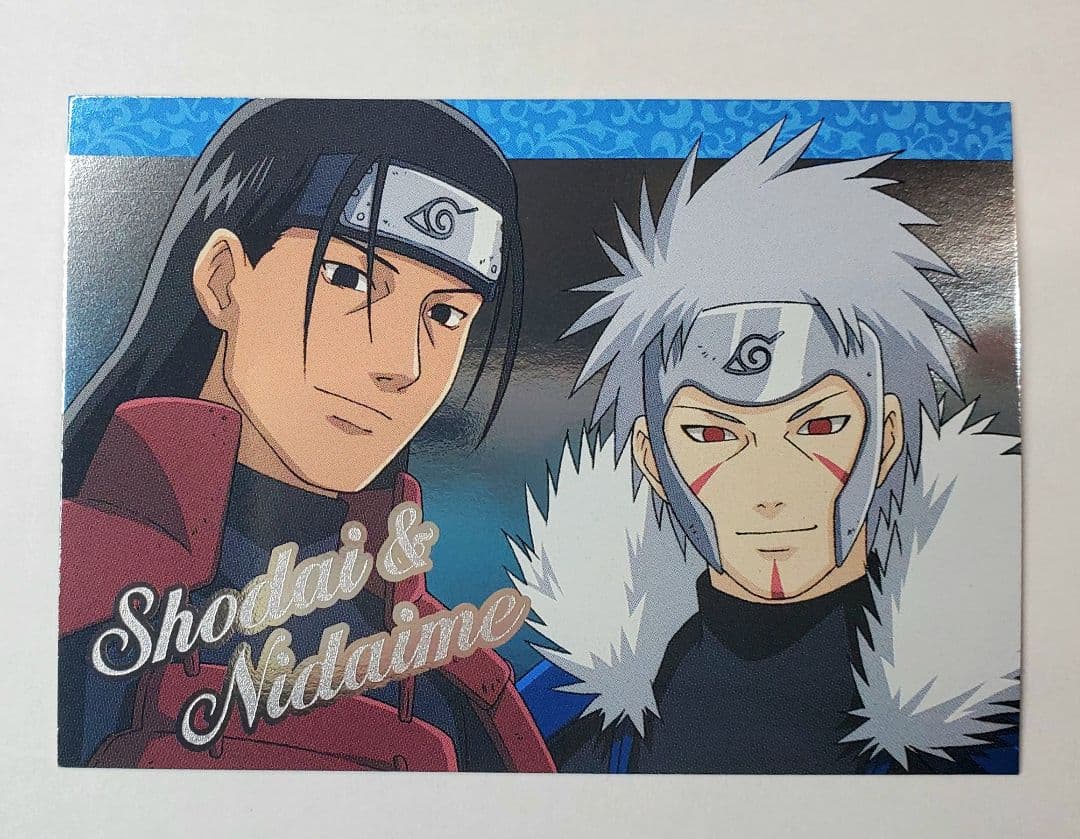 NARUTO ナルト　エッチングカード 柱間 扉間 レアカード