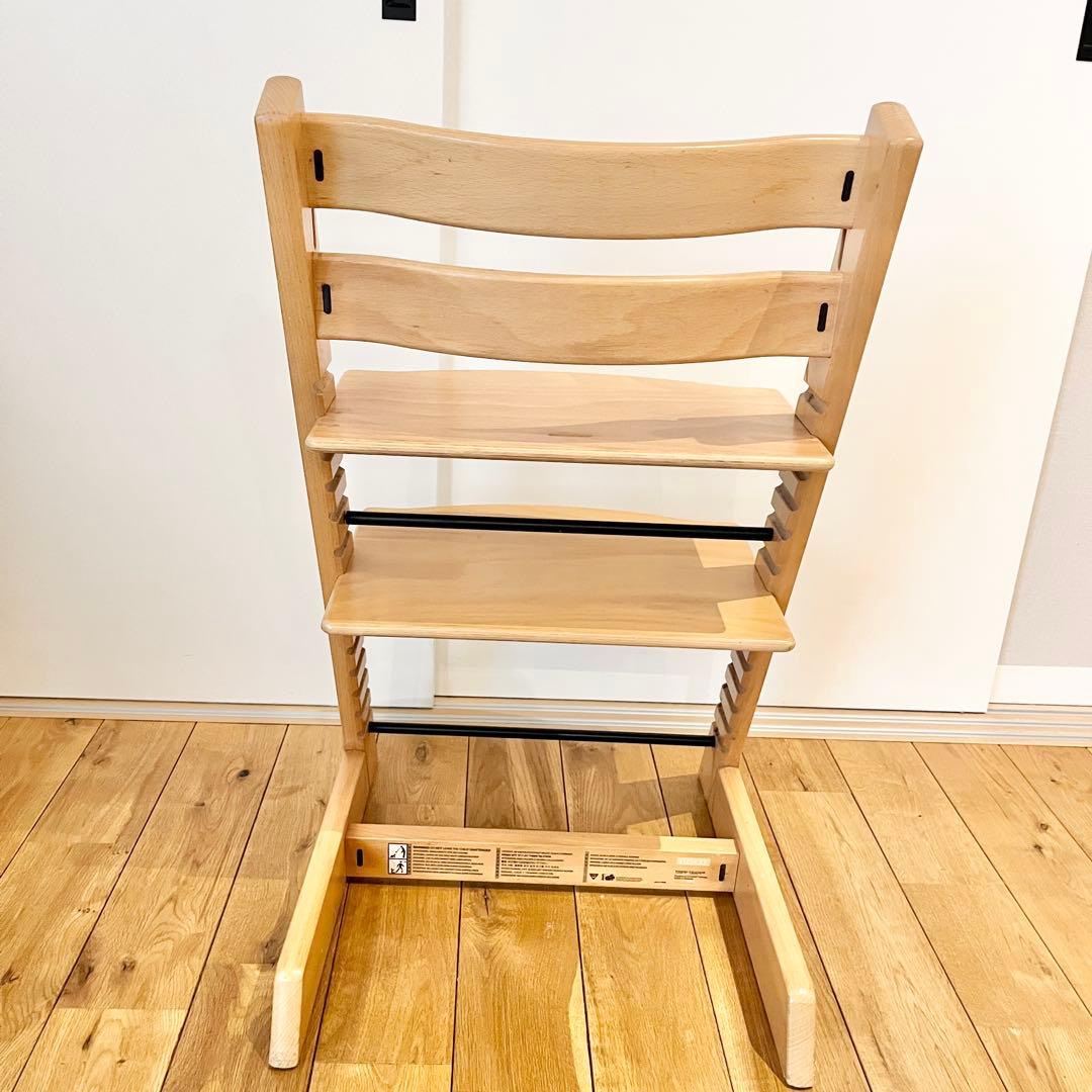 ストッケ　STOKKE 椅子　チェア　 トリップトラップ ナチュラル　シリアル4