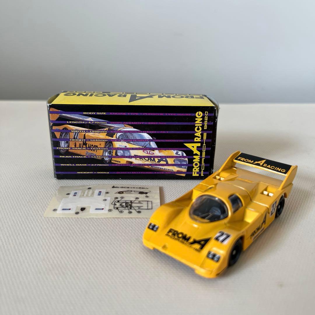トミカ　ポルシェ962C FROM A RACING アイアイアド特注 日本製