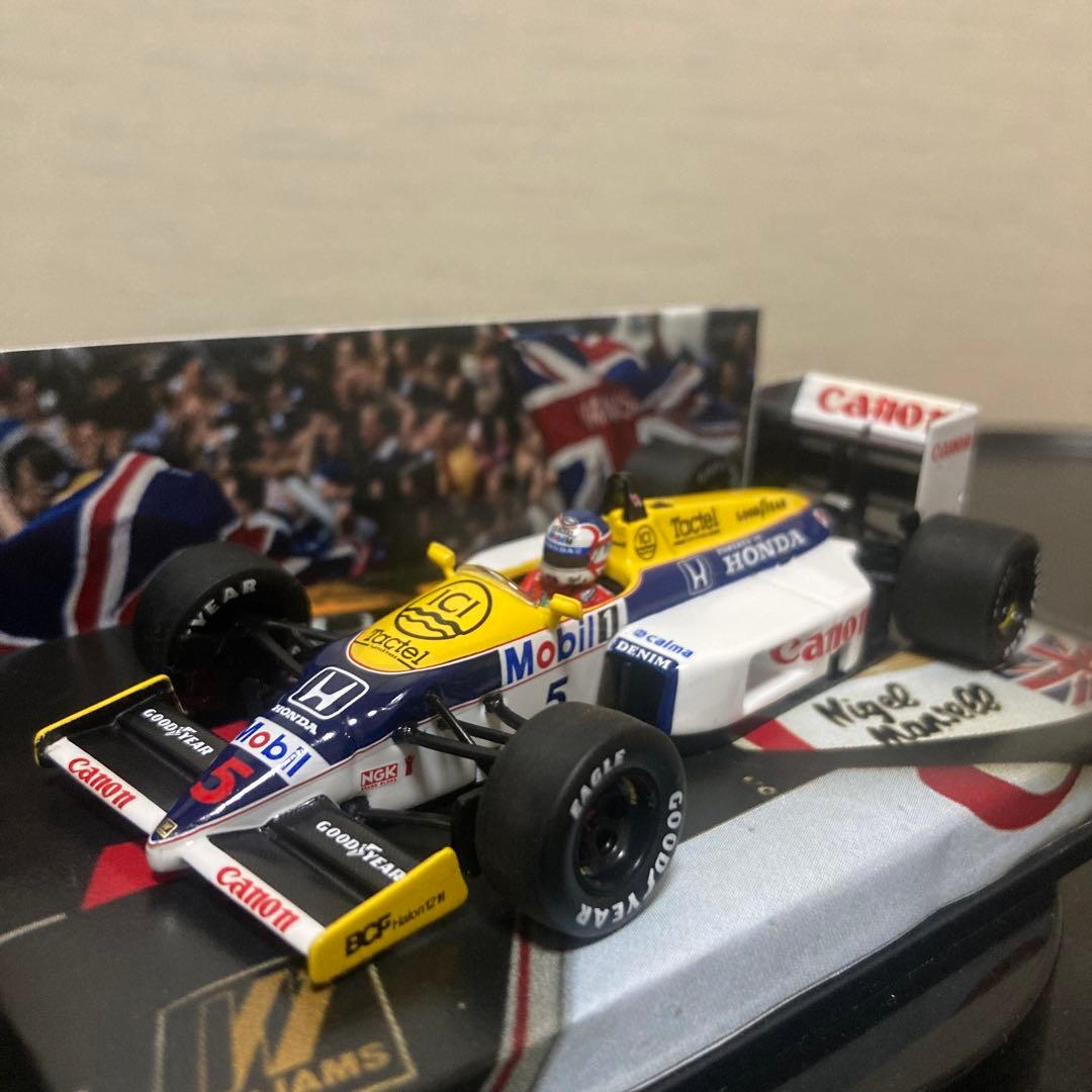 F1 ミニチャンプス ウィリアムズ FW11 ナイジェル マンセル