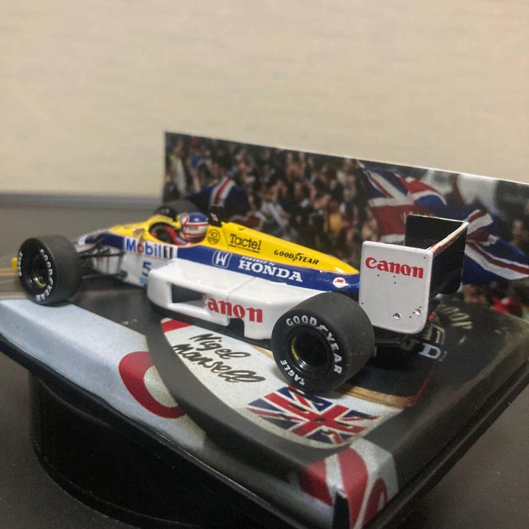 F1 ミニチャンプス ウィリアムズ FW11 ナイジェル マンセル