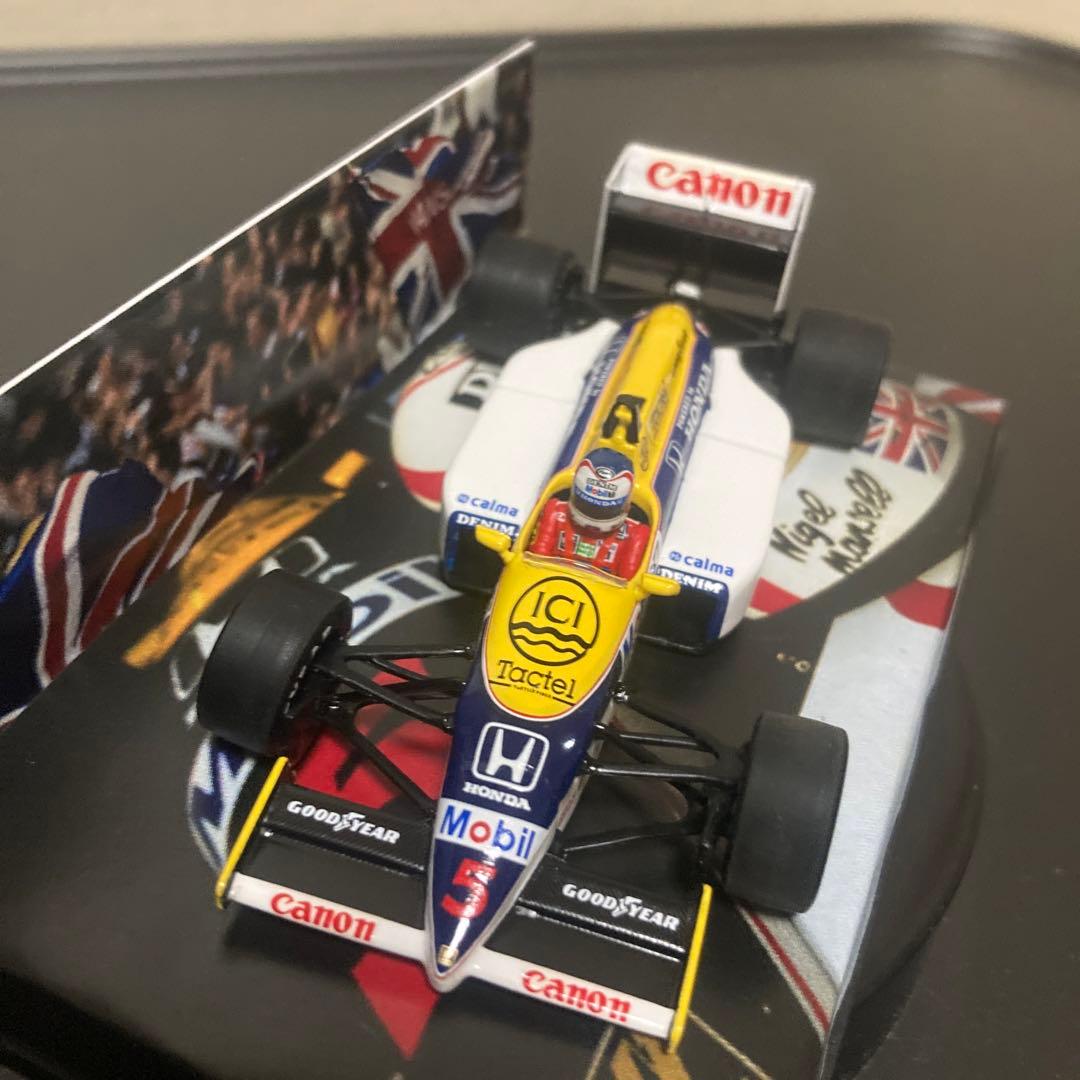 F1 ミニチャンプス ウィリアムズ FW11 ナイジェル マンセル