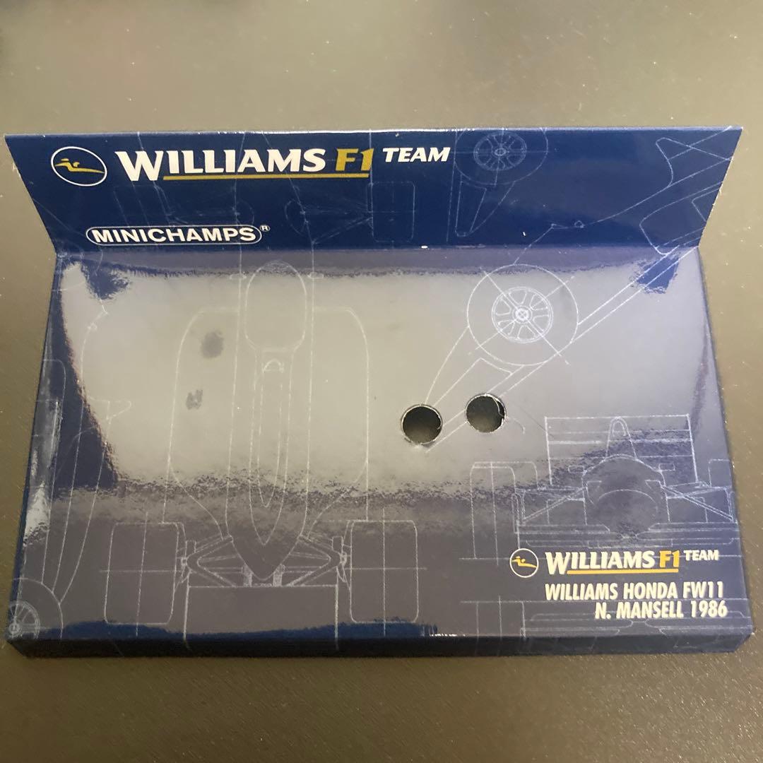 F1 ミニチャンプス ウィリアムズ FW11 ナイジェル マンセル