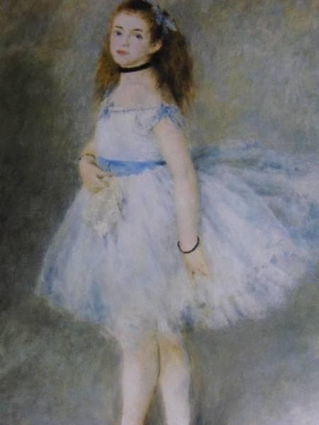 ルノワール・ピエール＝オーギュスト、踊り子、希少な画集より