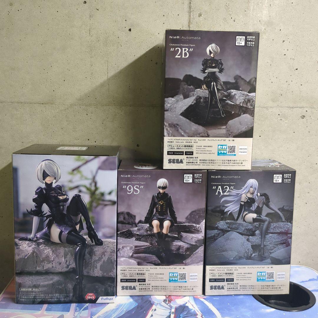 ニーアオートマタ　フィギュア４点セット