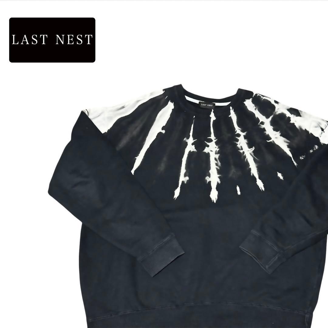 【T-PABLOW着用】LAST NEST TIE DYE トレーナー Lサイズ
