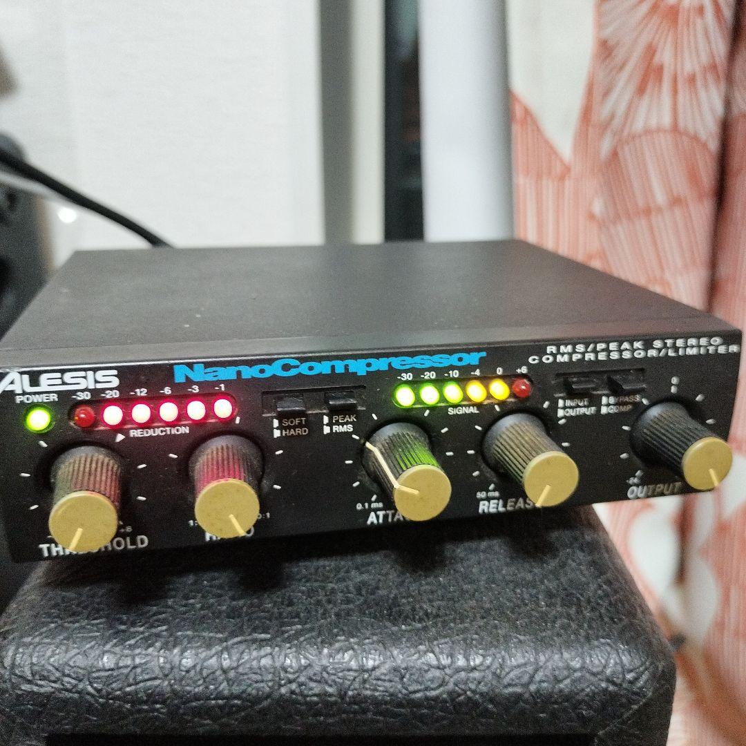 Alesis NanoCompressor 動作品 電源アダプターなし