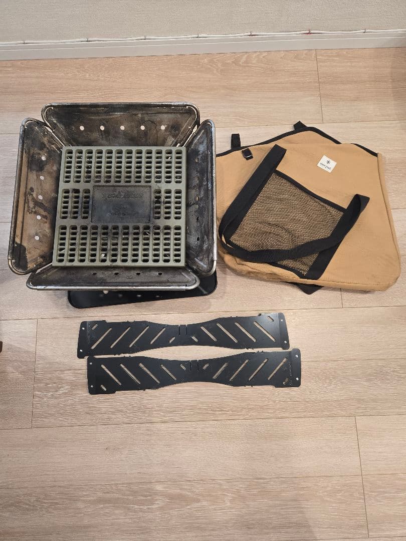  Peak 焚火台L スターターセット　ベースプレートスタンドL/M付き