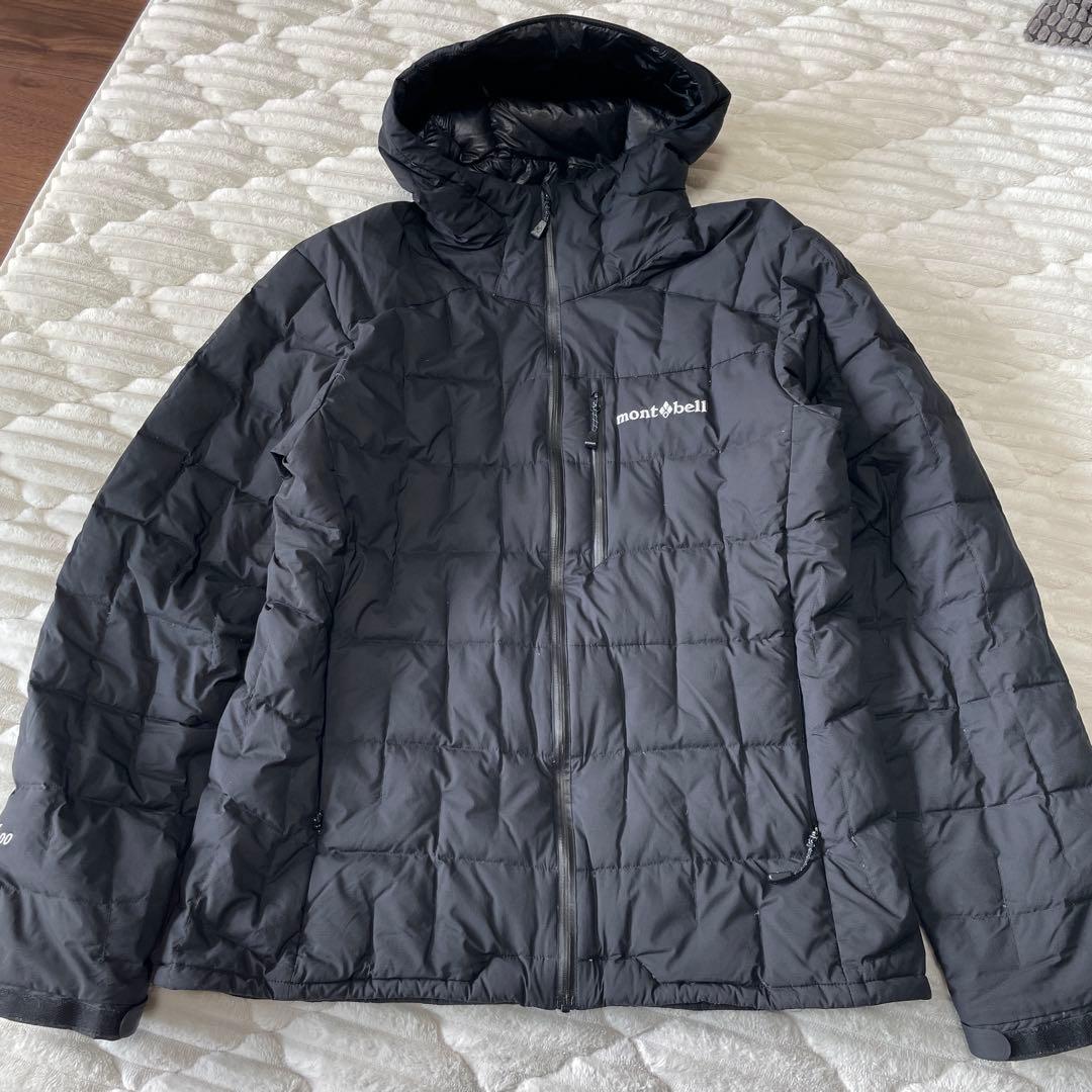モンベル イグニスダウンパーカ S ブラック　ゴアテックス