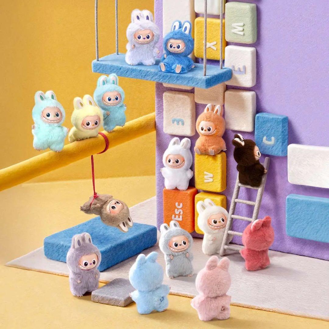 Labubu PIN FOR LOVE シリーズ ぬいぐるみA-M ピース 2個