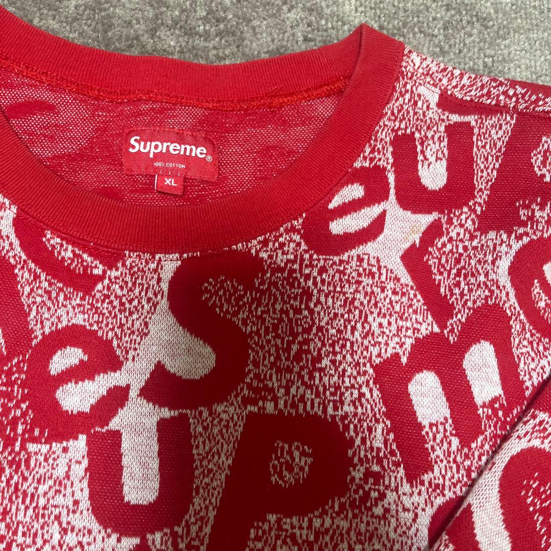 トップス supreme scatter text crewneck