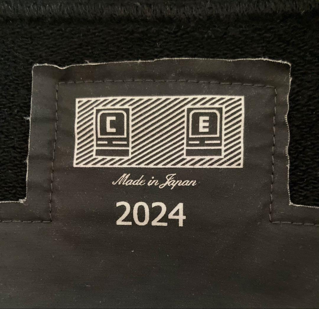 美品‼︎ C.E CAVEMPT スウェット トレーナー 刺繍 プリント ブラック