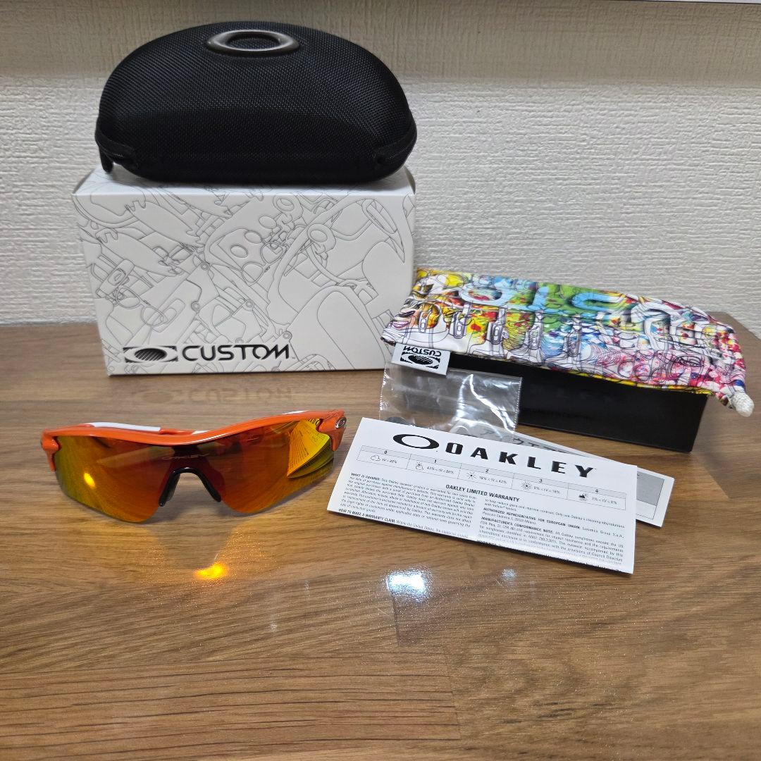 美品 OAKLEY オークリー カスタム レーダーロック パス