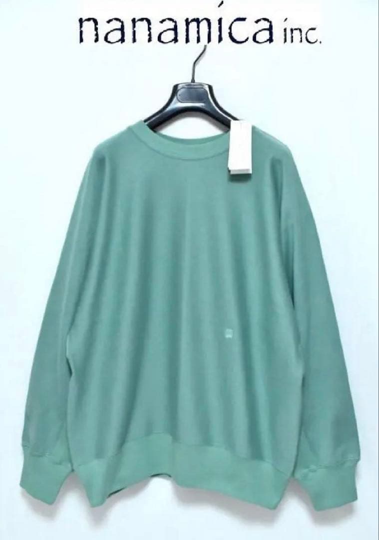 nanamica QUAL グリーン スウェット L