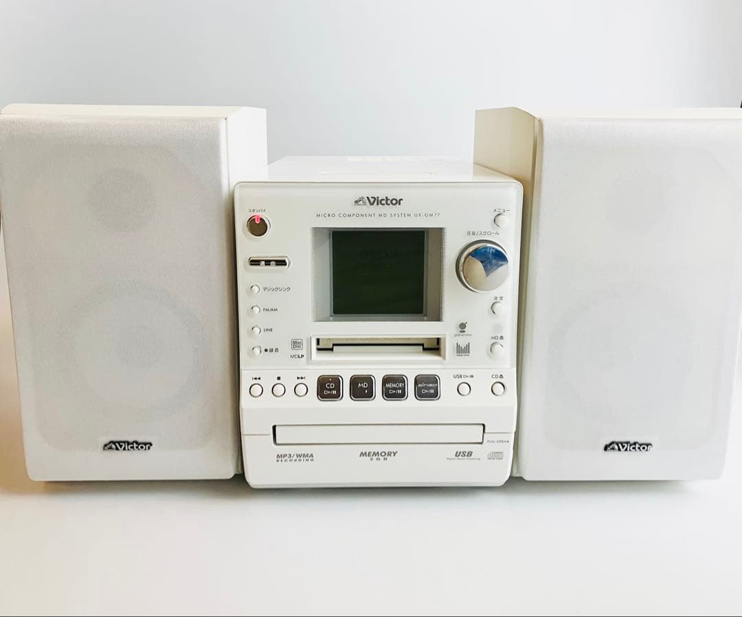 Victor マイクロコンポーネントMDメモリーシステム UX-GM77