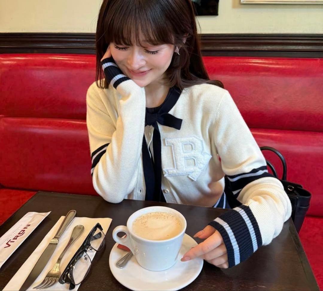 トップス Bibiy. B. CLUB TIE CARDIGAN