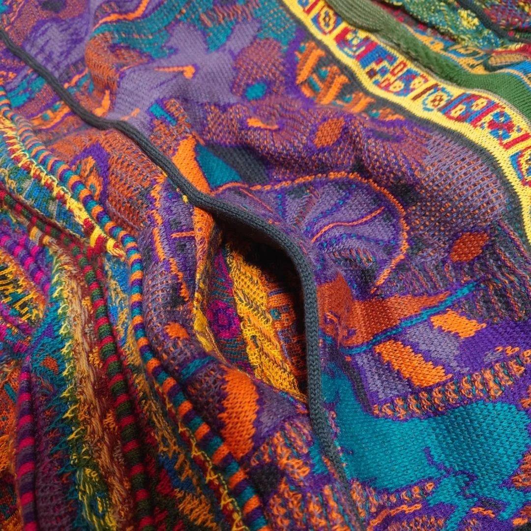 美品 激レア 希少 coogi クージー 3D knit ウール オーストラリア